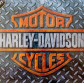 Метална табела с логото на Haley Davidson 3